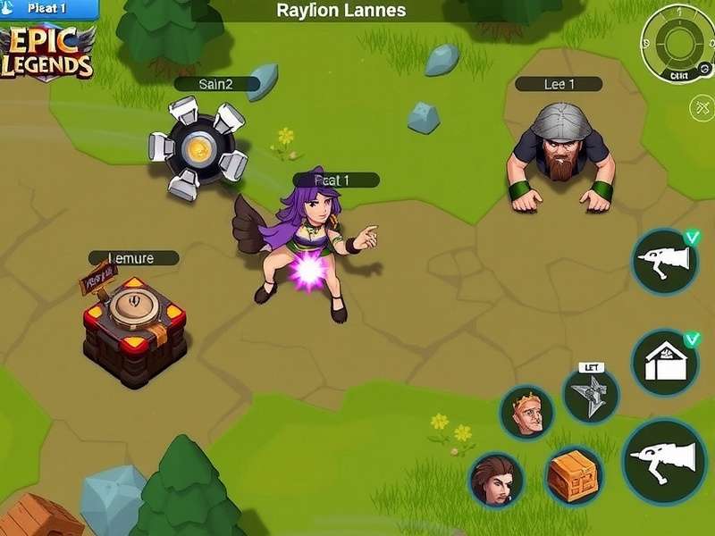 Epic Clash Legends Gameplay Screenshot
